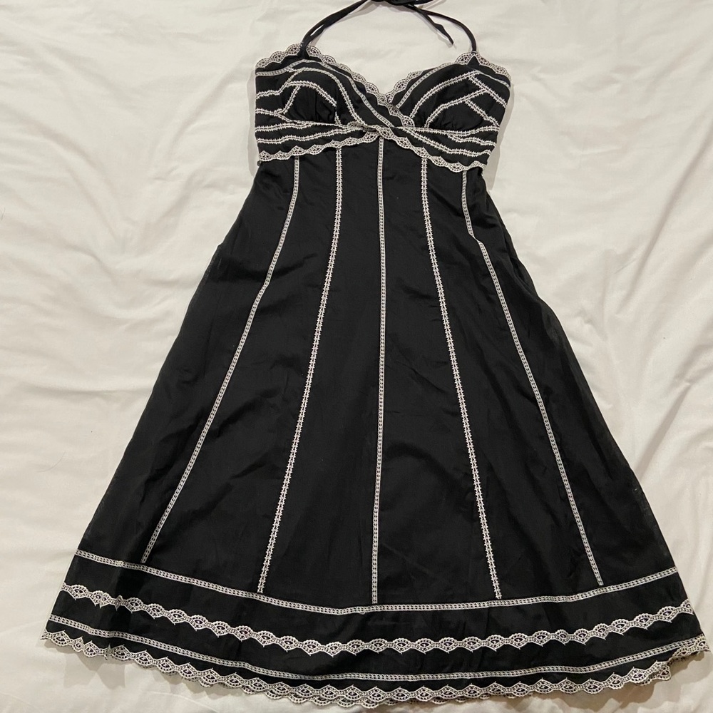 Retro Halter Swing Dress!